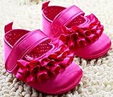 ベビーシューズ　ファーストシューズ　スニーカー　ふりふり　ピンク　2726 (12cm)
