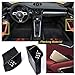 Xotic Tech 2pcs Black Door Armrest Organizer Storage Box for Porsche 911 Boxster Cayman 2013-2019