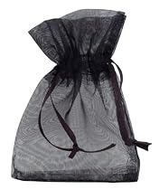 Beadalon Pouch Small Black 4 Pieces