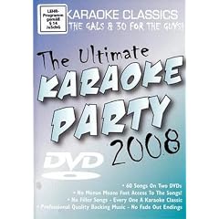 The Ultimate DVD Karaoke Party 2008 - 60 Songs - From Zoom Karaoke