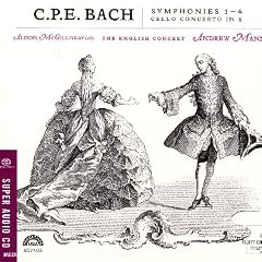 Bach, CPE - Symphonies Nos 1-4