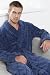 Luxury Graph Check Dressing Gown