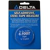 Delta 79-069 6feet Right-1/2-Inch English Adhesive-Backed Measuring Tape