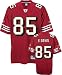 Vernon Davis Red Reebok NFL Premier San Francisco 49ers Jersey - Medium