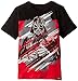 Star Wars Boys' T-Shirt, Blur Black, Medium/6