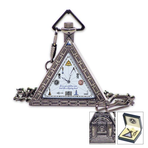Triangular Masonic Pocket Watch