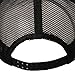 Summer Foam Mesh Trucker Cap - Black