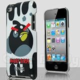 Angry Birds Black Hard Case For Apple iPod Touch 4th Gen and Screen Protector Guide
