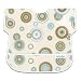 Bumkins Waterproof Junior Bib - Blue/Chocolate Circles