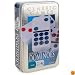 Cardinal Double Nine Color Dot Dominoes in Color Collectors Tin