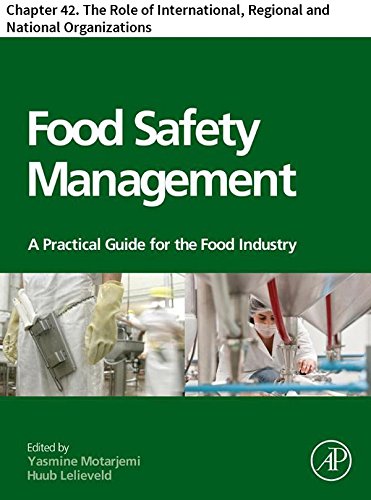 Food Safety Management: Chapter 42. The Role of International, Regional and National Organizations