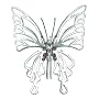 Angelic Butterfly OWI354