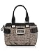 GUESS Rachelle Large Satchel, BLACK