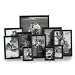 Melannco Black Frames, Set of 10