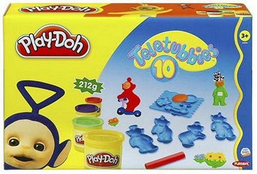 Childrens Toyshop  Toys : Play-Doh - 10th Anniversary Teletubbies Playset
