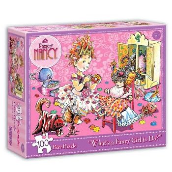 51HcnGCgGVL Fancy Nancy 100 Piece Puzzle: Whats A Fancy Girl To Do