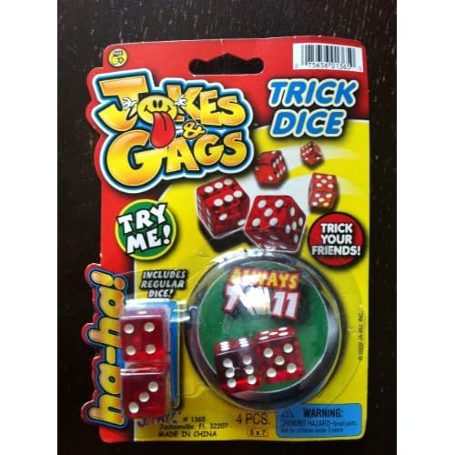  Trick Dice Jokes & Gags: Toys & Games