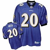 Baltimore Ravens 20 Ed Reed Purple Jerseys Authentic Football Jersey Size 48-56 (Please Select the Size When You Order, Can Do Drop Shipping)