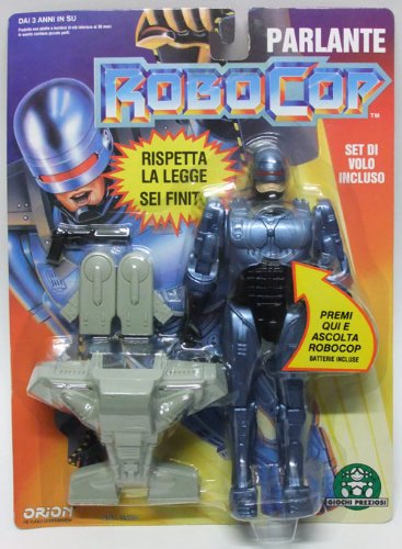 Talking Robocop Action Figure with Bazoo