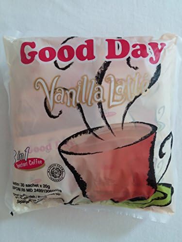 Good Day Instant Flavored Coffee Powder (Vanilla Latte) 30 pack