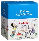 Coromega Co Q10 Supplement, 30-Count Squeeze Packets