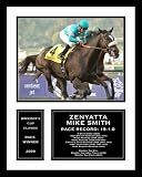 Mike Smith Zenyatta Horse Racing Framed Photograph Milestone Collage 2009 Breeder's Cup Color Mike Smith Zenyatta Horse Racing Framed Photograph Milestone Collage 2009 Breeder's Cup Color