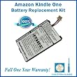 Amazon Kindle 1 Battery Replacement Kit with Video Installation DVD, and Extended Life Battery. # A00100