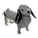 Fuzzy Nation Hounds Tooth Dachshund Dog Handbag Special Limited Edition