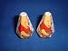 x2 Winnie Pooh Bear Ceramic Light Blind Pulls