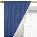 Roc-Lon Blackout Window Panel Pair - Mozart Navy
