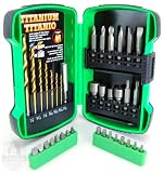 Kawasaki 840238 Drilling and Screwdriving Set 21 Pieces