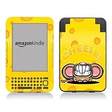 Diabloskinz Vinyl Skin/Decal for the Kindle Keyboard - Cheese