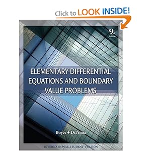 Elementary Differential Equations and Boundary Value Problems - William E. Boyce