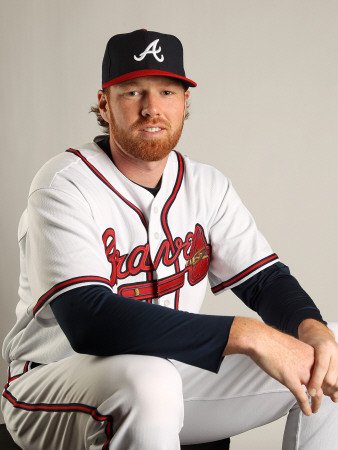 Atlanta Braves Photo Day, LAKE BUENA VISTA, FL - FEBRUARY 21: Tommy Hanson Photographic Poster Print by Mike Ehrmann, 18x24