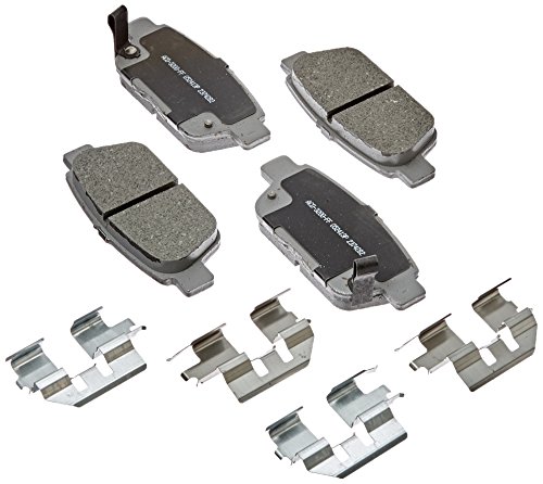 ACDelco 14D1103CH Advantage Ceramic Rear Disc Brake Pad Set