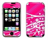 Fashion Flower Design Decal Protective Skin Sticker for Apple iPhone