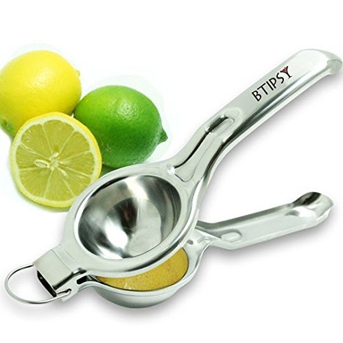 Lemon Lime Squeezer with Commercial Grade Stainless Steel Citrus Juicer