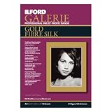 Ilford Galerie Gold Fibre Silk  32.9 X 48.3Cm (A3+) X10 Sheets - 310Gsm Baryta Inkjet Media
