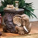 Design Toscano The Sultans Elephant Sculptural Side Table