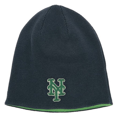 New York Mets St. Patty's Hanover Beanie - Navy Adjustable