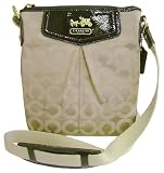 NEW AUTHENTIC COACH MADISON OP ART SATEEN CROSSBODY 43430 (Khaki)