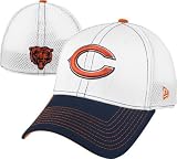 NFL Unisex Adult Chicago Bears Blitz Neo 3930 Cap (White/Blue, Large/X-Large)
