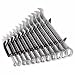 Silverline SP1236 12 Piece, 8-19 mm Combination Spanner Set