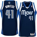 NBA Men's Dallas Mavericks Dirk Nowitzki Revolution 30 Alternate Swingman Jersey (Green, Medium)