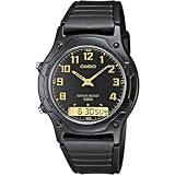 Casio Men's Analogue Digital Watch AW-49H-1BVEF with Resin Combi Strap