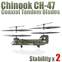 Syma S026 Coaixal Blade Tandem Chinook Cargo transporting helicopter