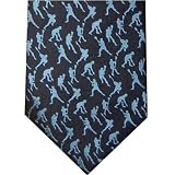 Blue Players Lacrosse Tie - 100% Silk