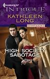 High Society Sabotage (Larger Print Intrigue)