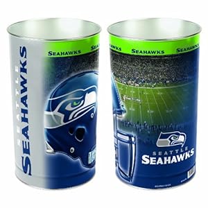NFL Seattle Seahawks Wastebasket