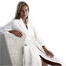 Bellora Waffle Weave Spa Robe (Bellora, Italy)